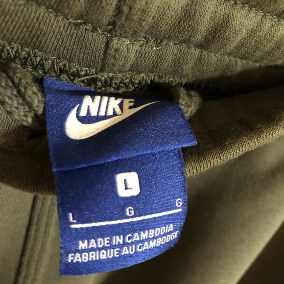 Nike Olive Green Joggers - Picture 4 of 6